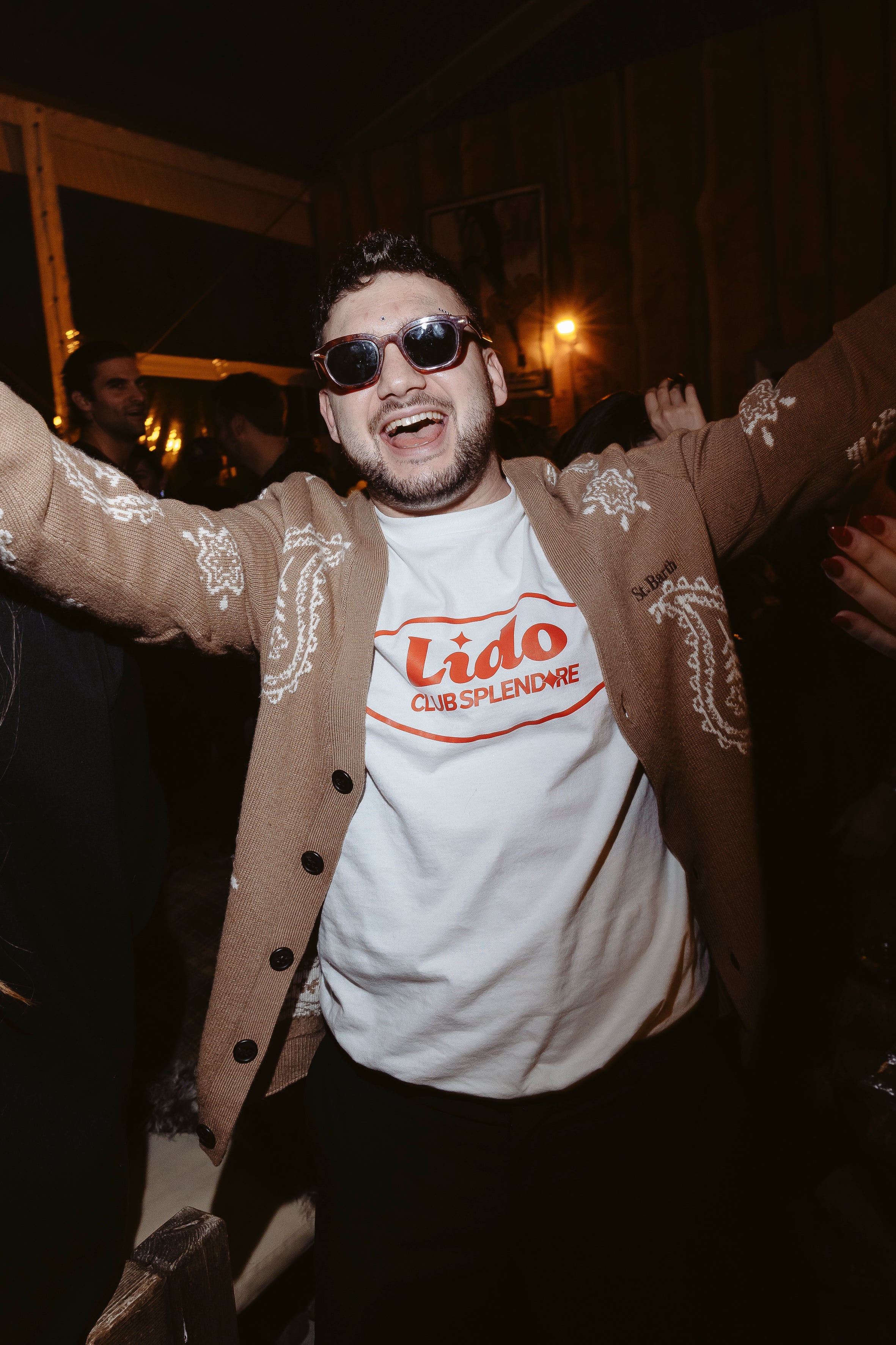 Lido CS Logo Tee White