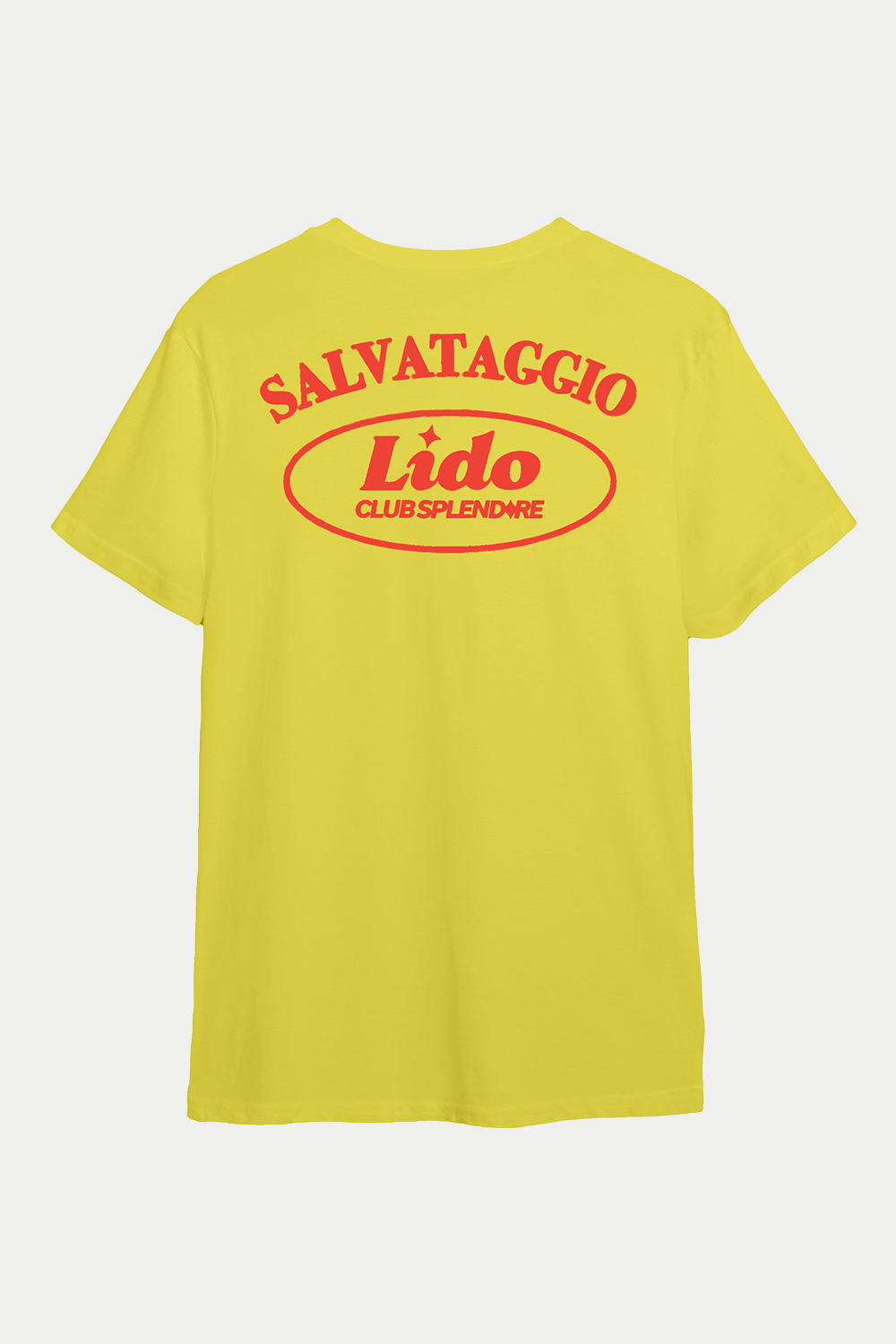 Lido CS Salvataggio Tee Yellow