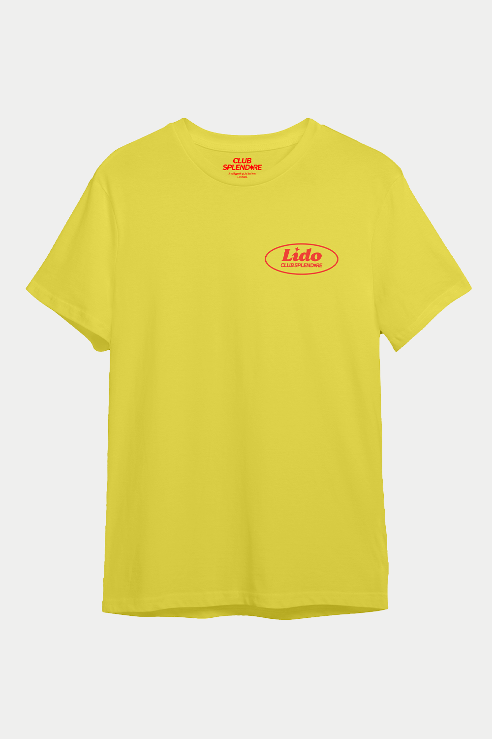 Lido CS Salvataggio Tee Yellow